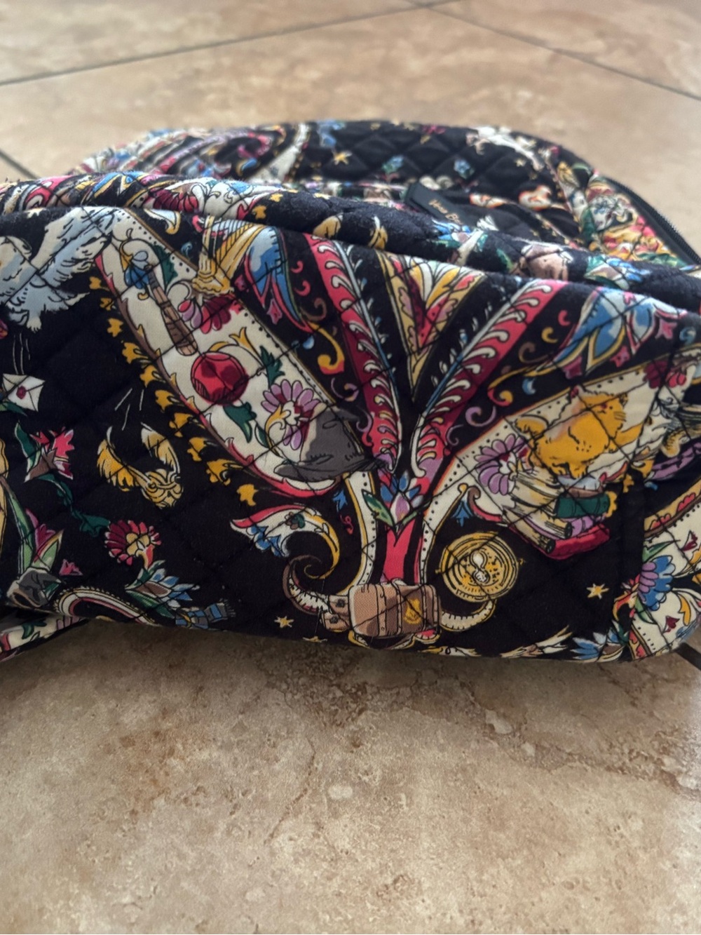 Vera Bradley Friends at Hogwarts Small Backpack - Picture 3 of 6